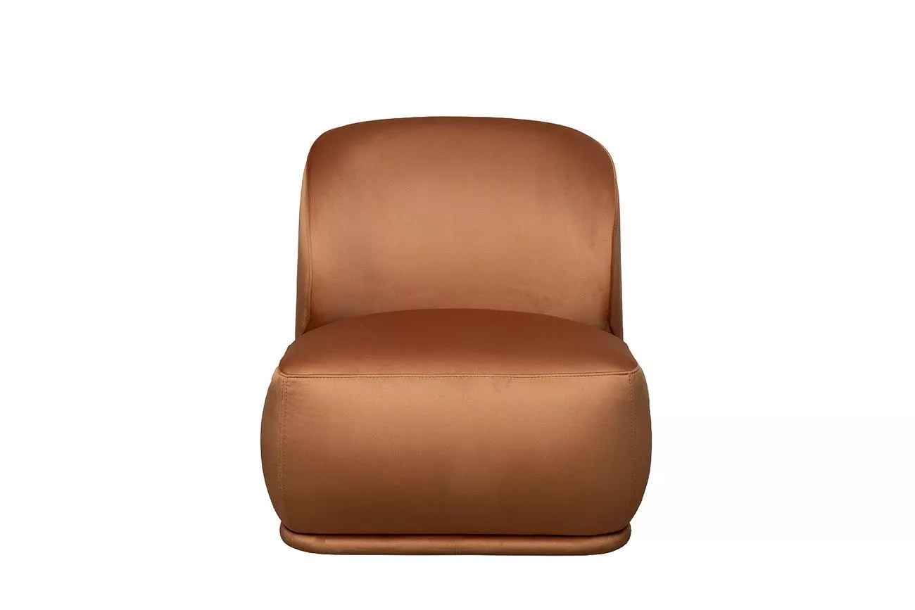 Кресло Capri Basic (велюр терракотовый)