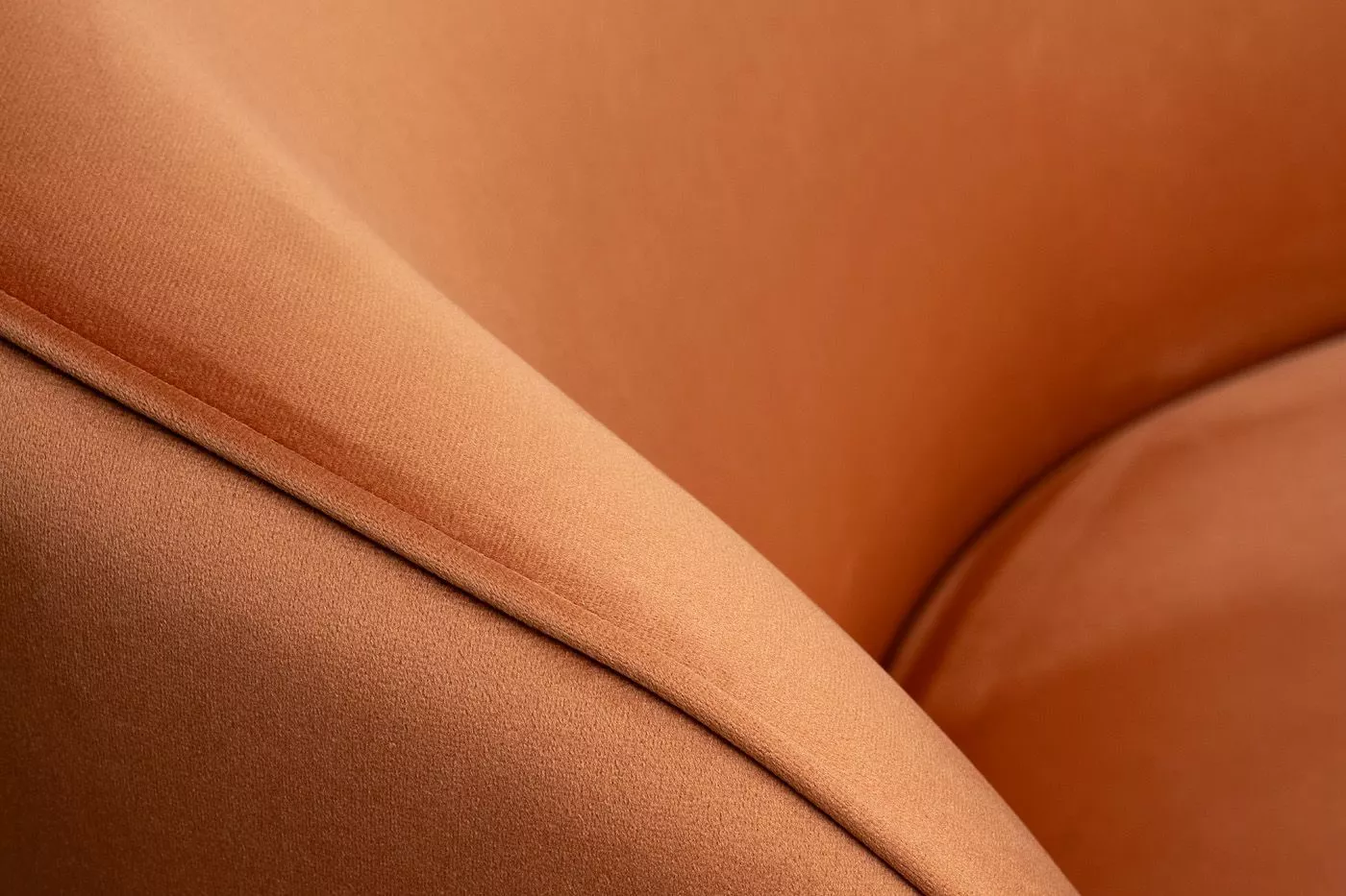 Кресло Capri Basic (велюр терракотовый)