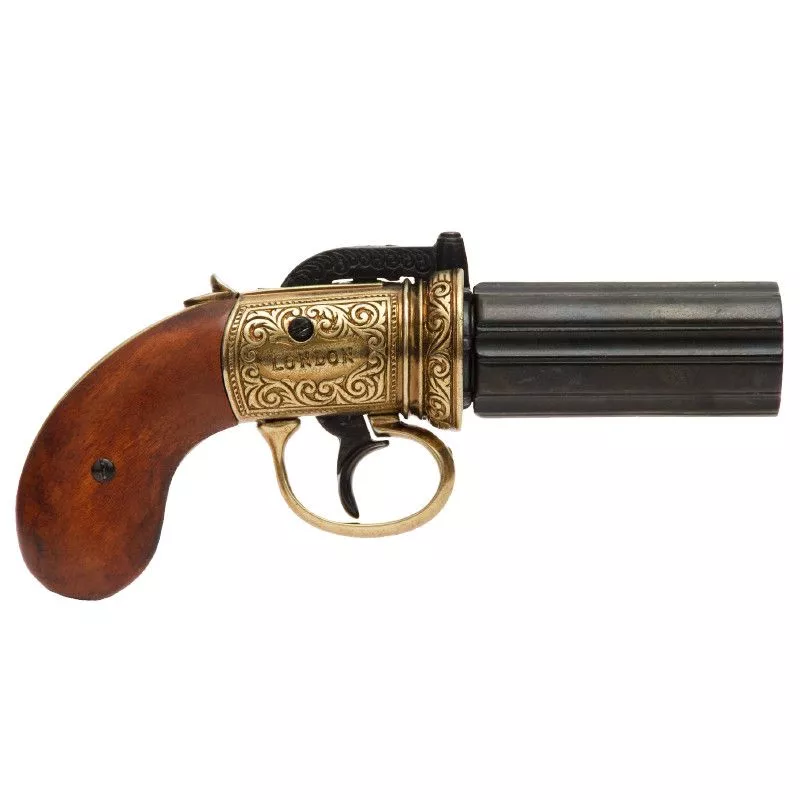 Револьвер Пепербокс 6 стволов, Англия, 1840 г