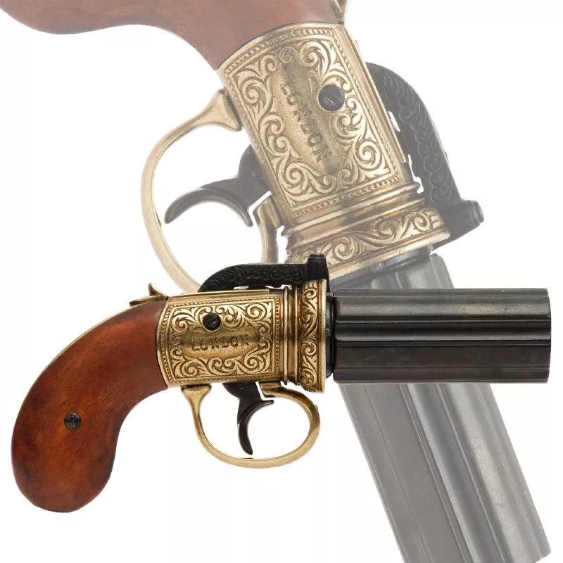 Револьвер Пепербокс 6 стволов, Англия, 1840 г