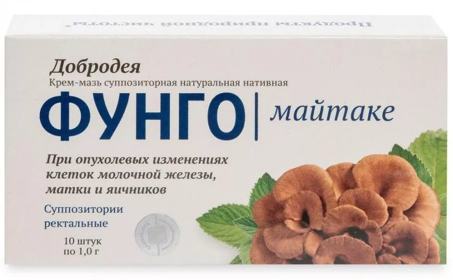 Добродея Фунго Майтаке - При опухолевых изменениях клеток молочной железы, матки и яичников