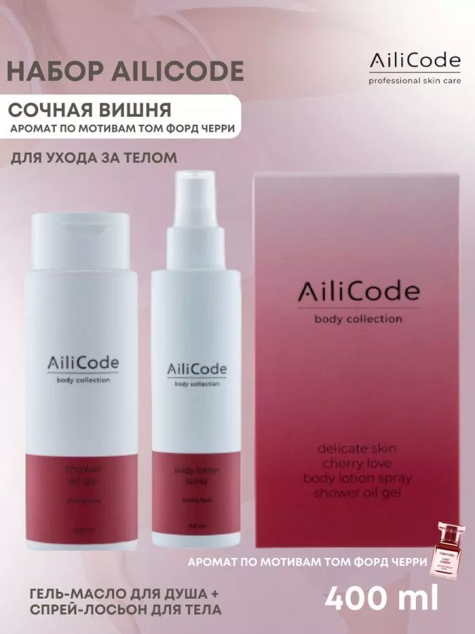 Набор для тела Сочная вишня