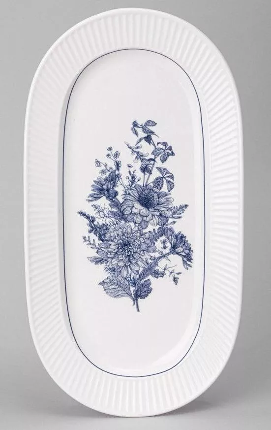 Блюдо овальное Royal Blue