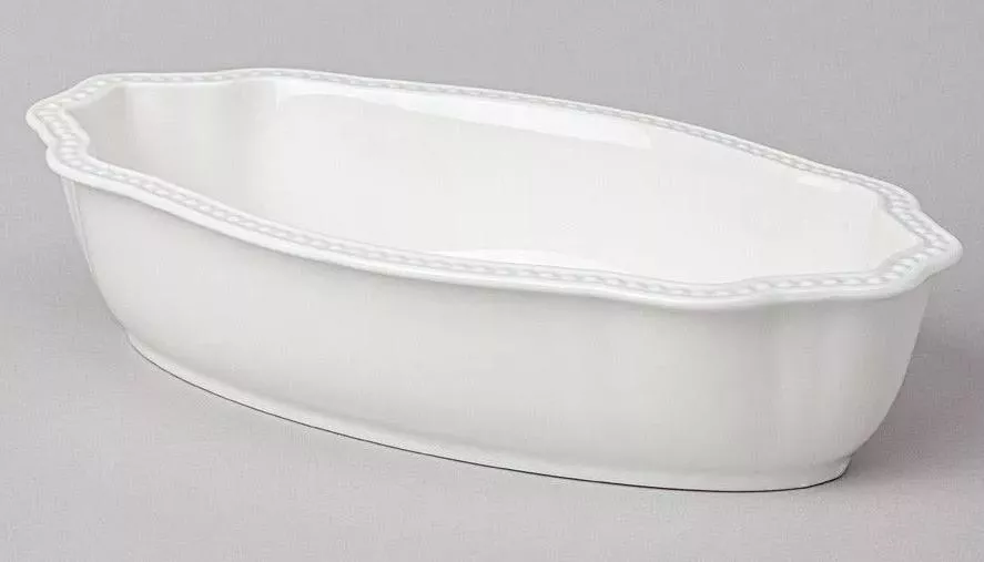 Салатник глубокий овальный Ribbon