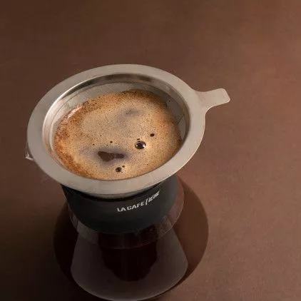 Набор стеклянный графин и ситечко для кофе La Cafetière, на 3 чашки