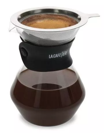 Набор стеклянный графин и ситечко для кофе La Cafetière, на 3 чашки