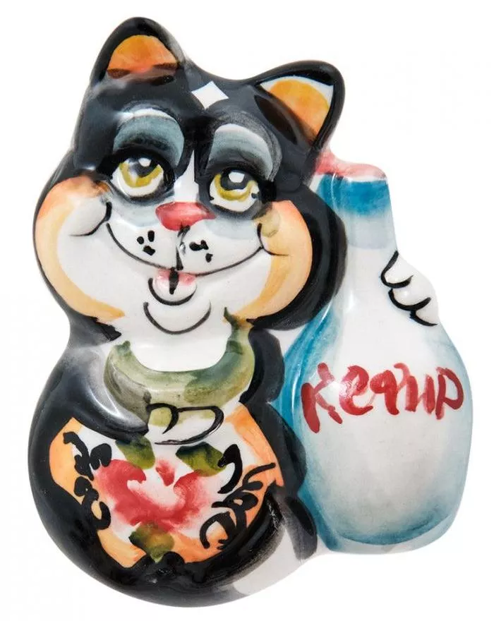 Магнит Кот-кефир