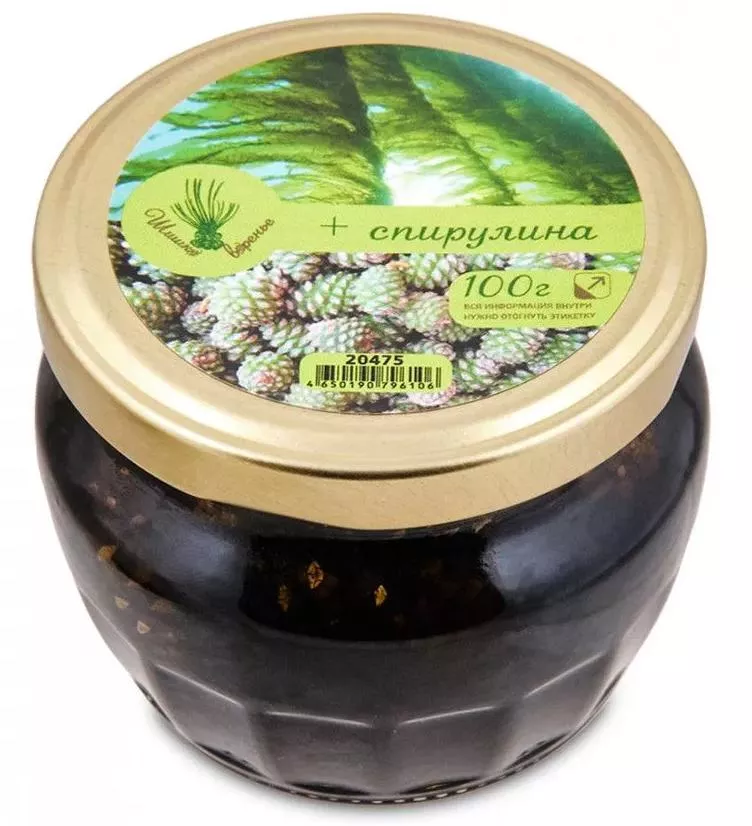 Варенье Шишка-спирулина 100 г
