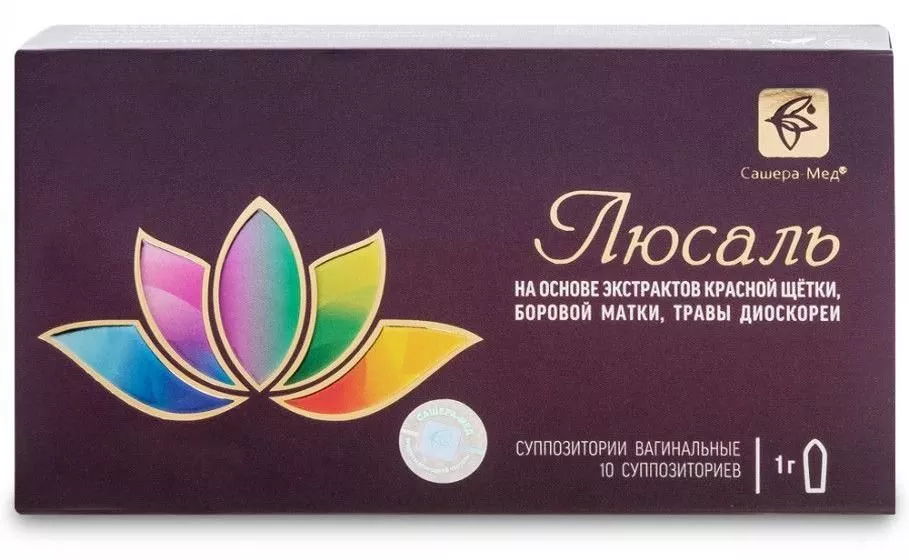 Люсаль Нативный суппозиторный комплекс-крем, №10*1 г