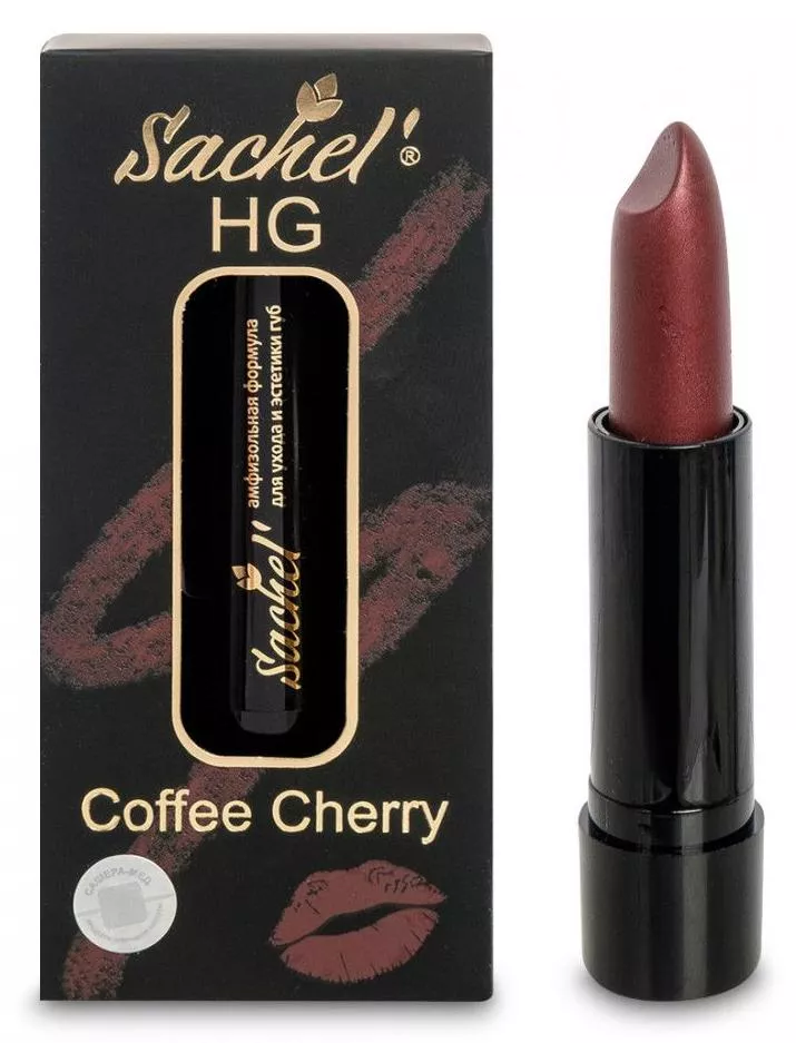 Сашель Coffee Cherry помада для губ органическая 4,5 г