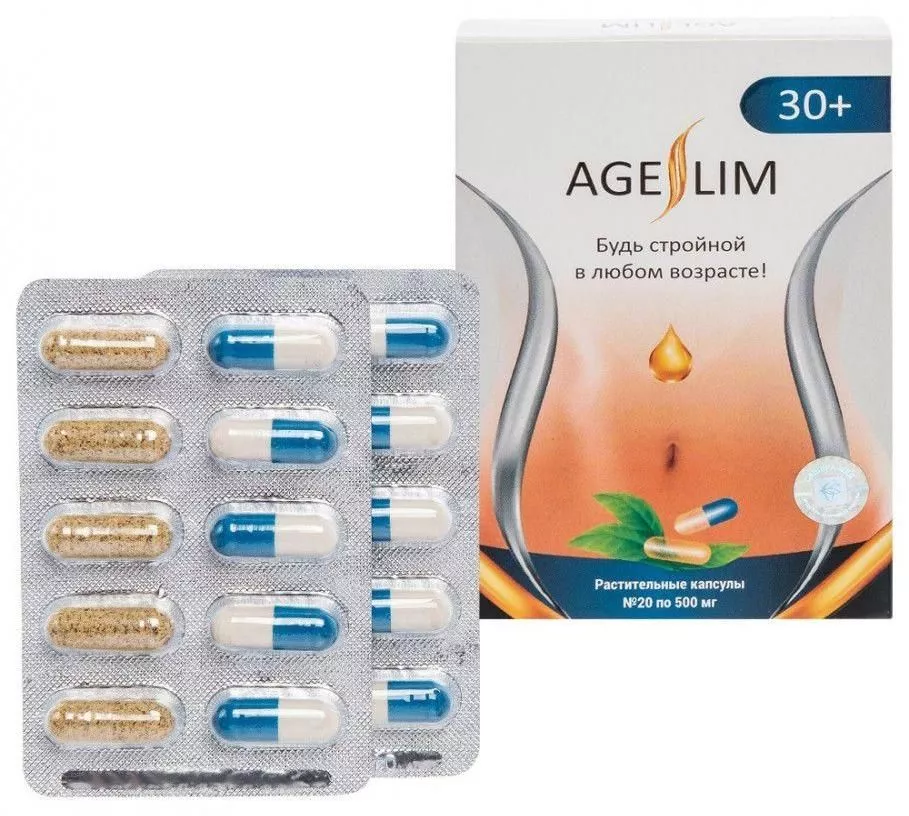 AgeSlim 30 + Капсулы, №20*0,5 г