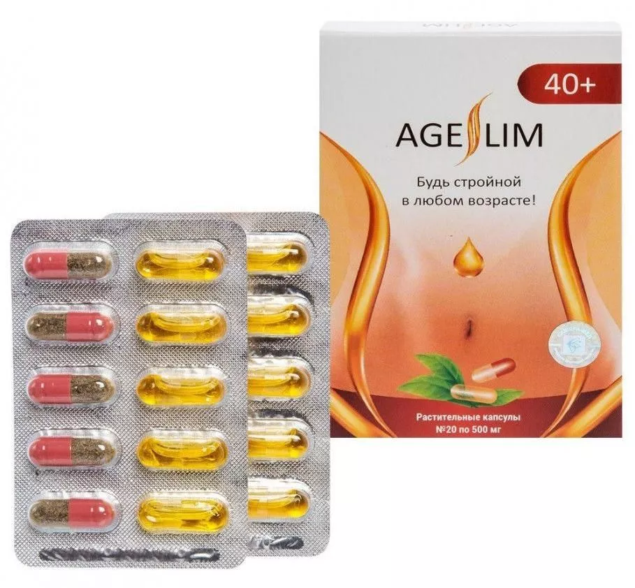 AgeSlim 40 + Капсулы, №20*0,5 г