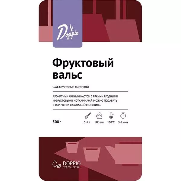 Чай Фруктовый вальс фруктовый листовой 500 г