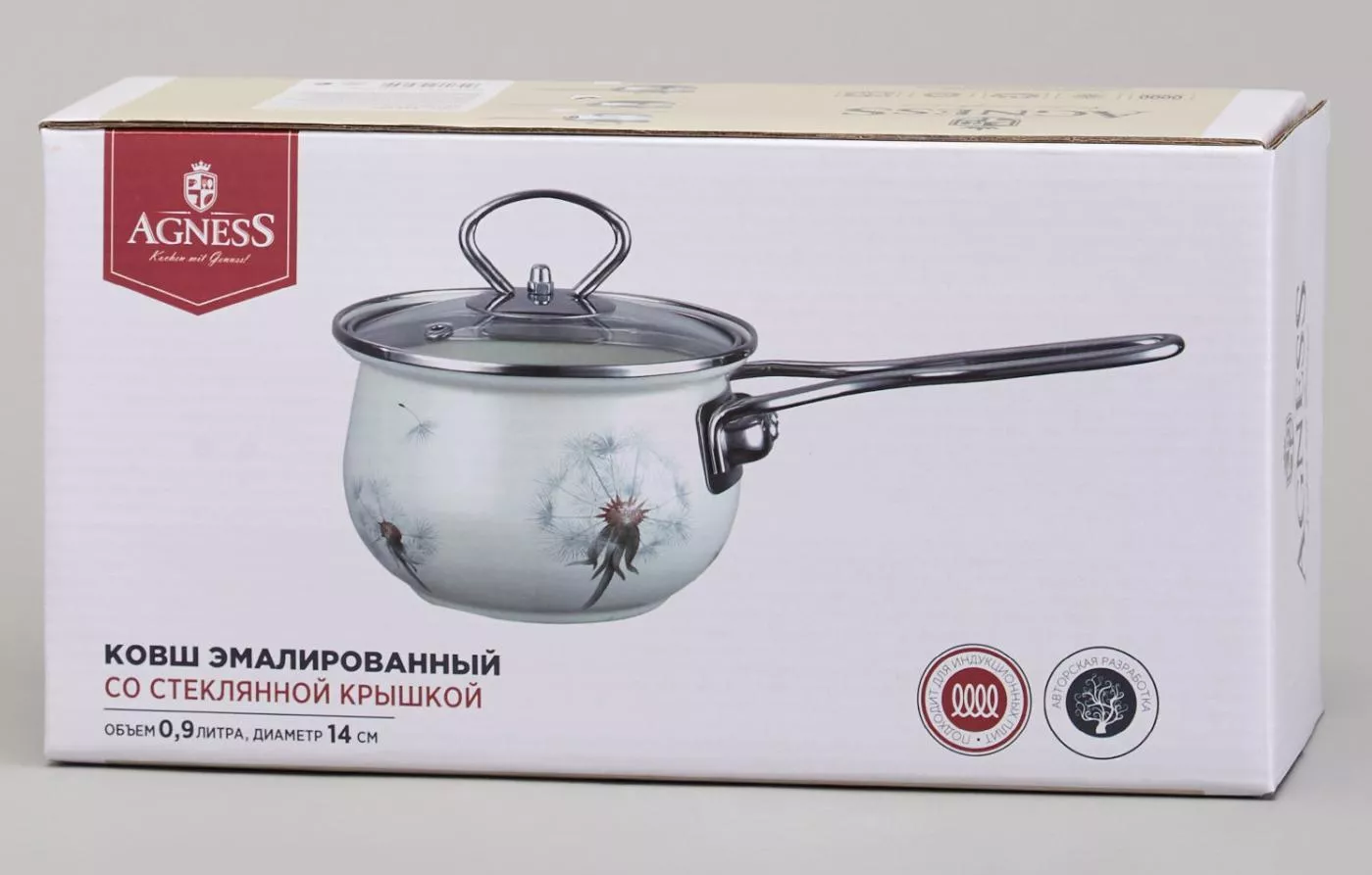 Ковш эмалированный Dandelion