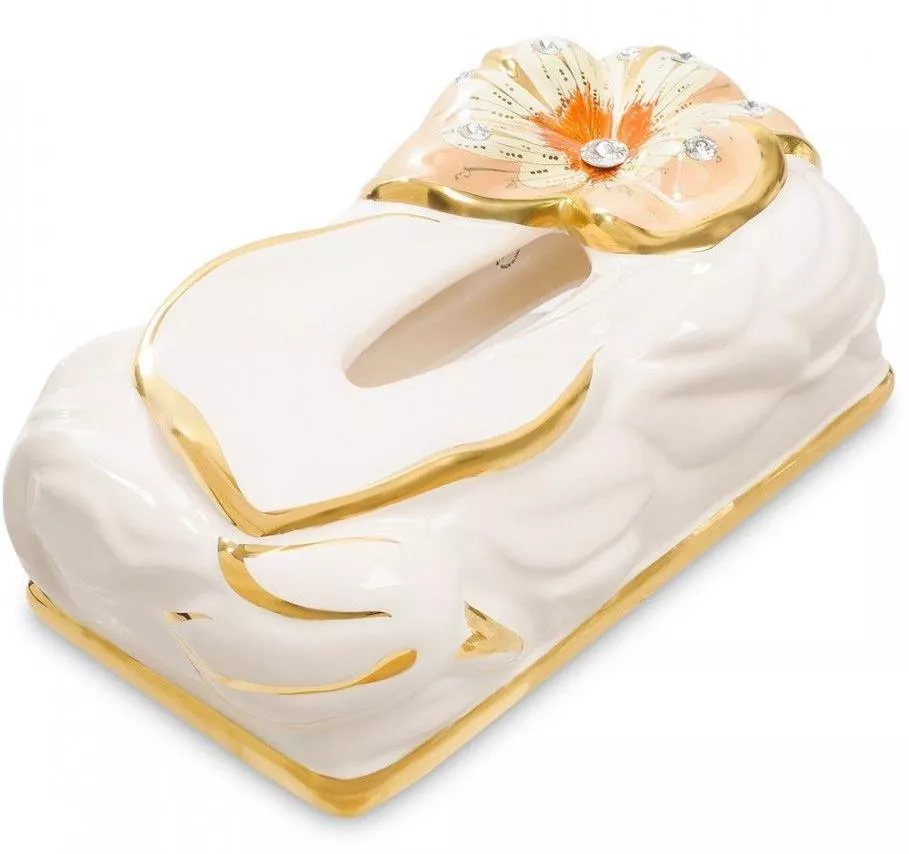 Салфетница Флора Сваровски
