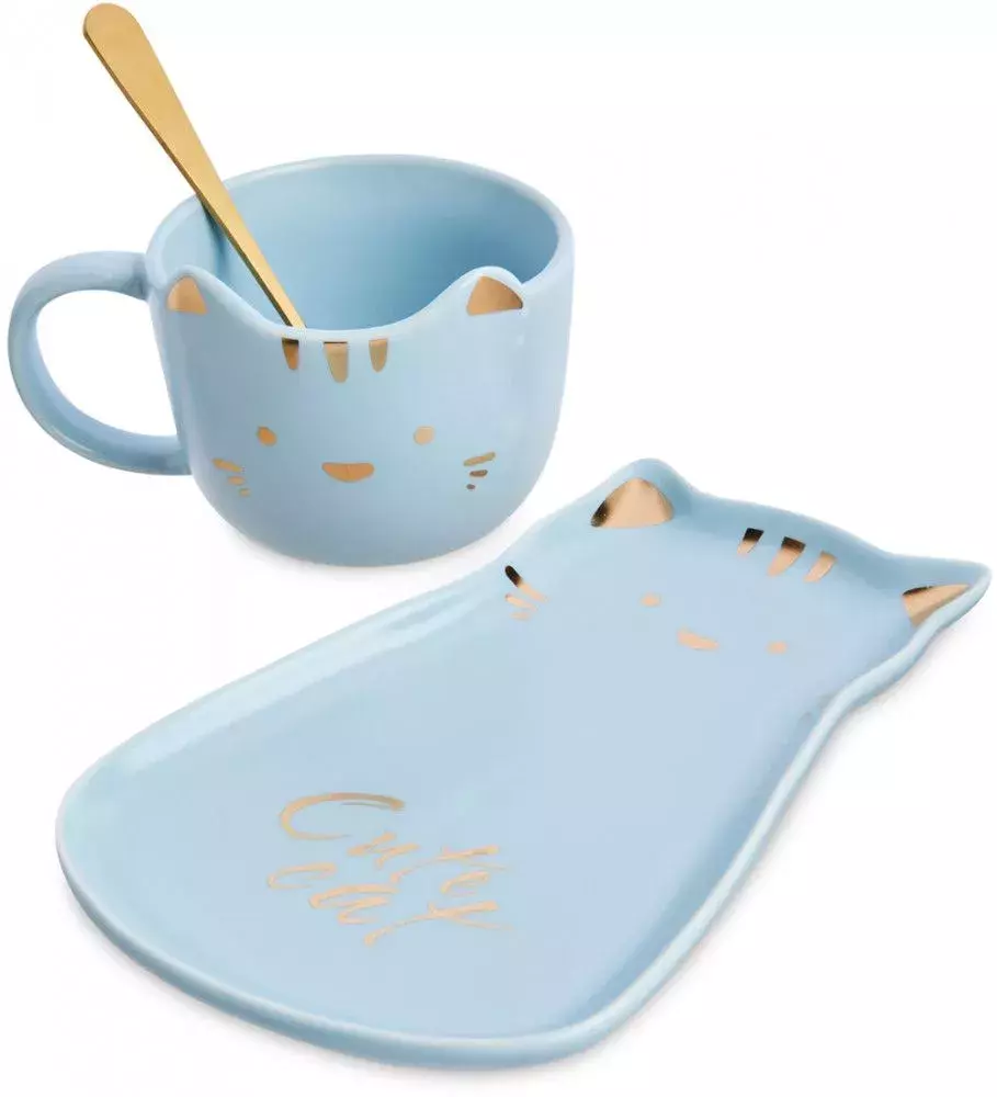 MUG-401/2 Чайная пара «Милый котик»