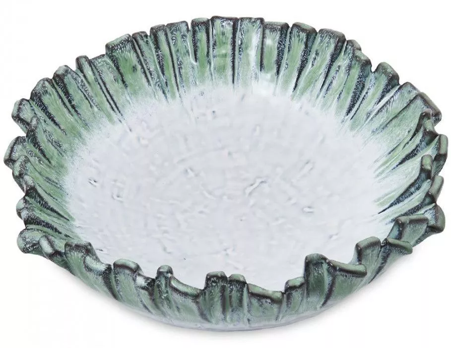 Декоративное блюдо большое Natural Green