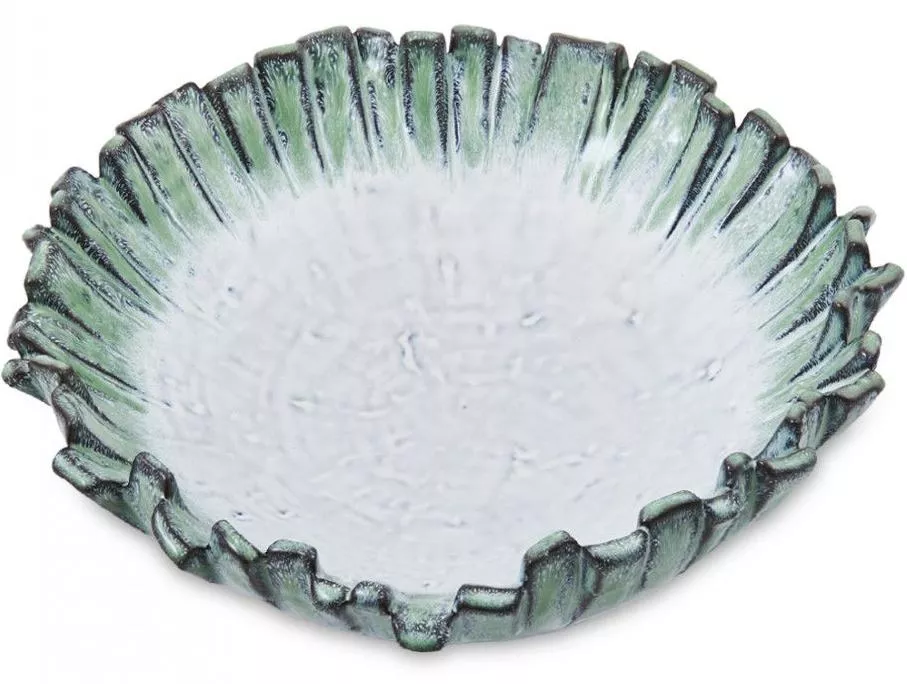Декоративное блюдо большое Natural Green