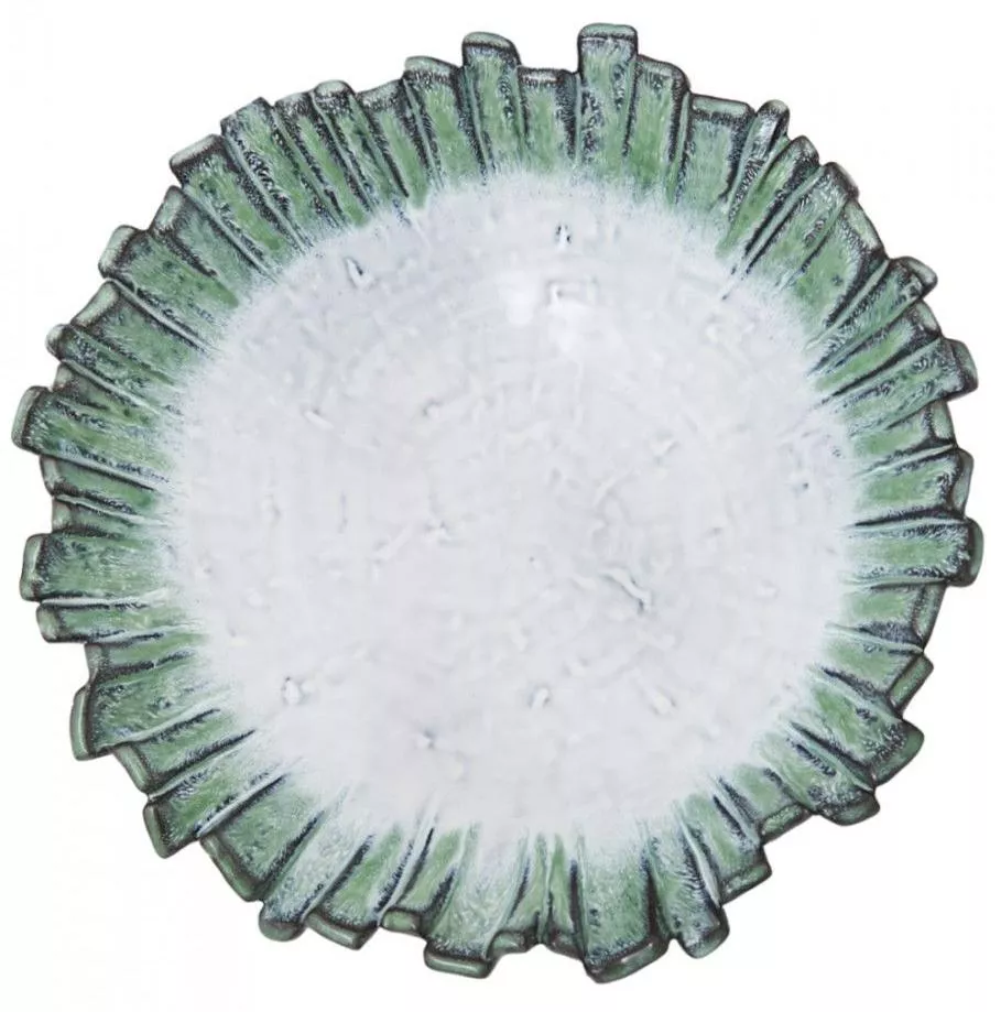 Декоративное блюдо большое Natural Green