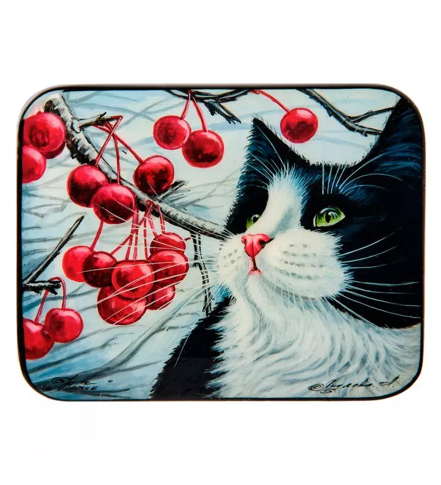 Шкатулка Котик Лидяева Л.