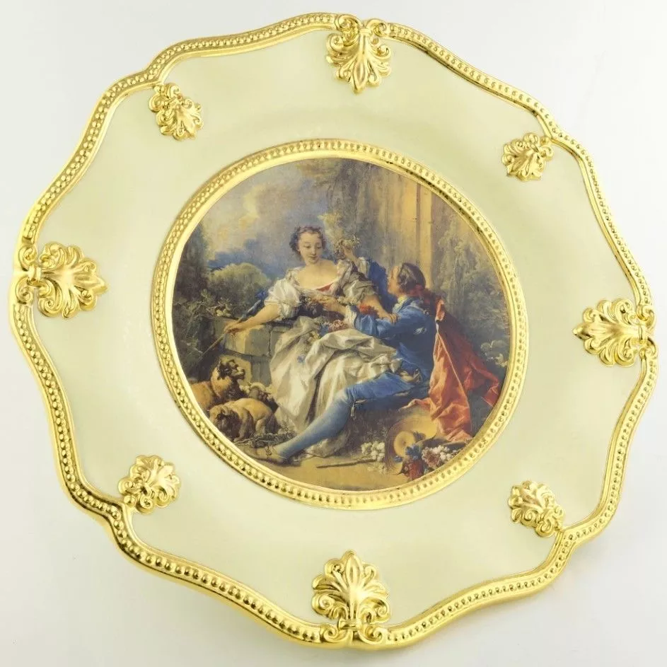 Тарелка с декором BAROQUE