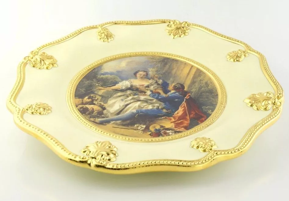 Тарелка с декором BAROQUE