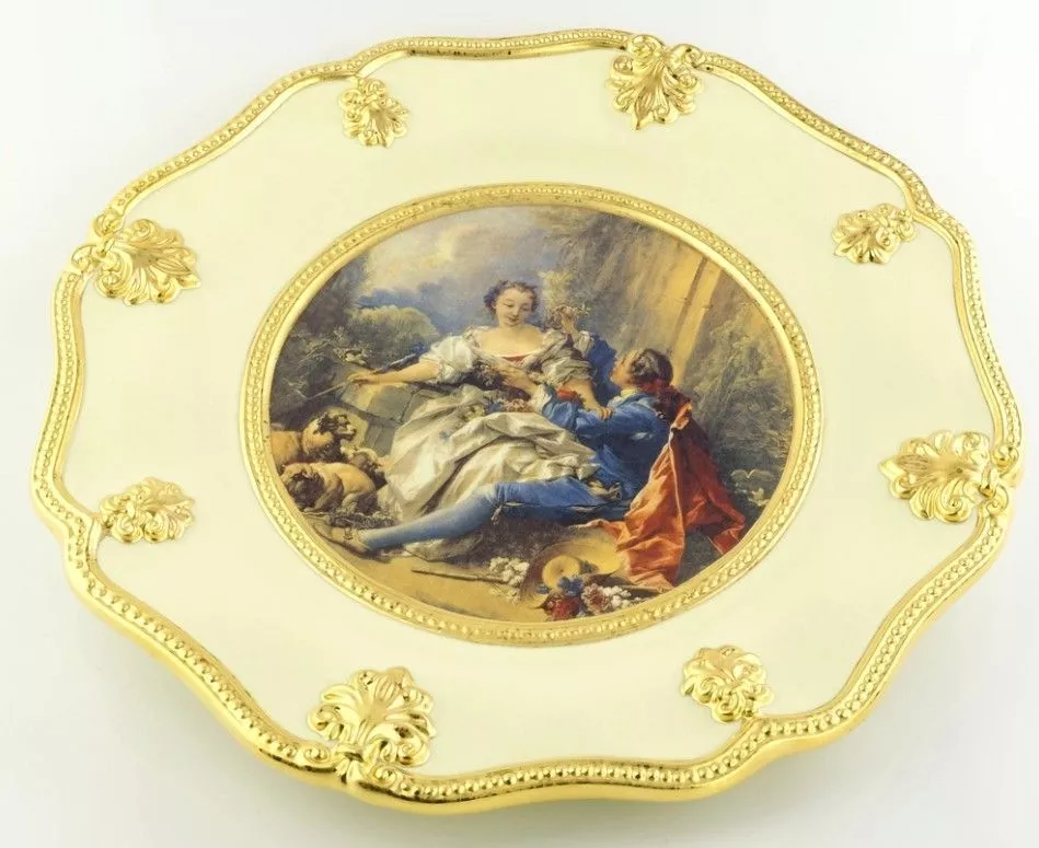 Тарелка с декором BAROQUE