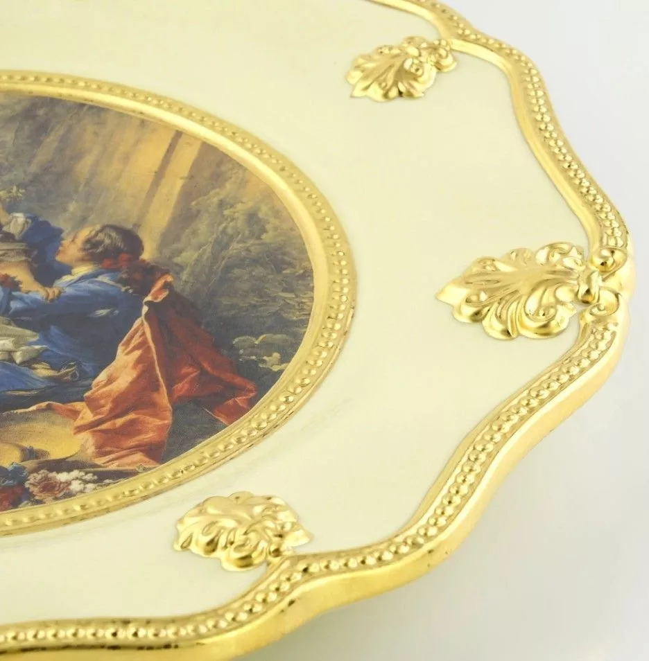 Тарелка с декором BAROQUE