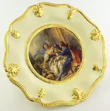 Тарелка с декором BAROQUE