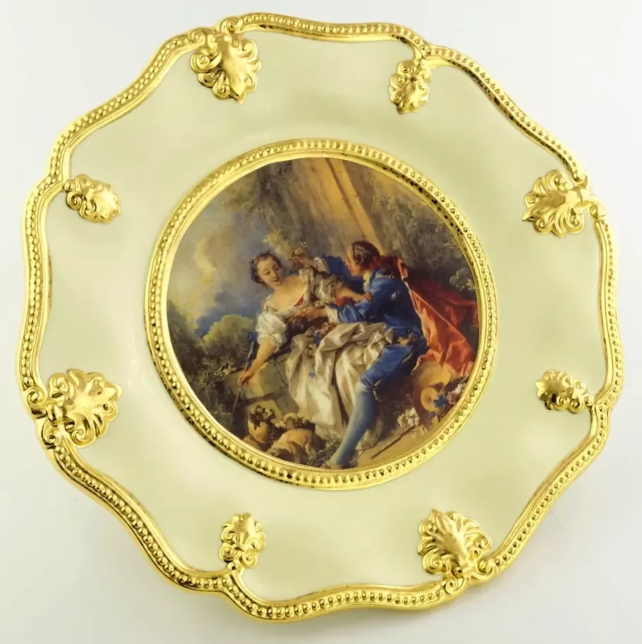 Тарелка с декором BAROQUE