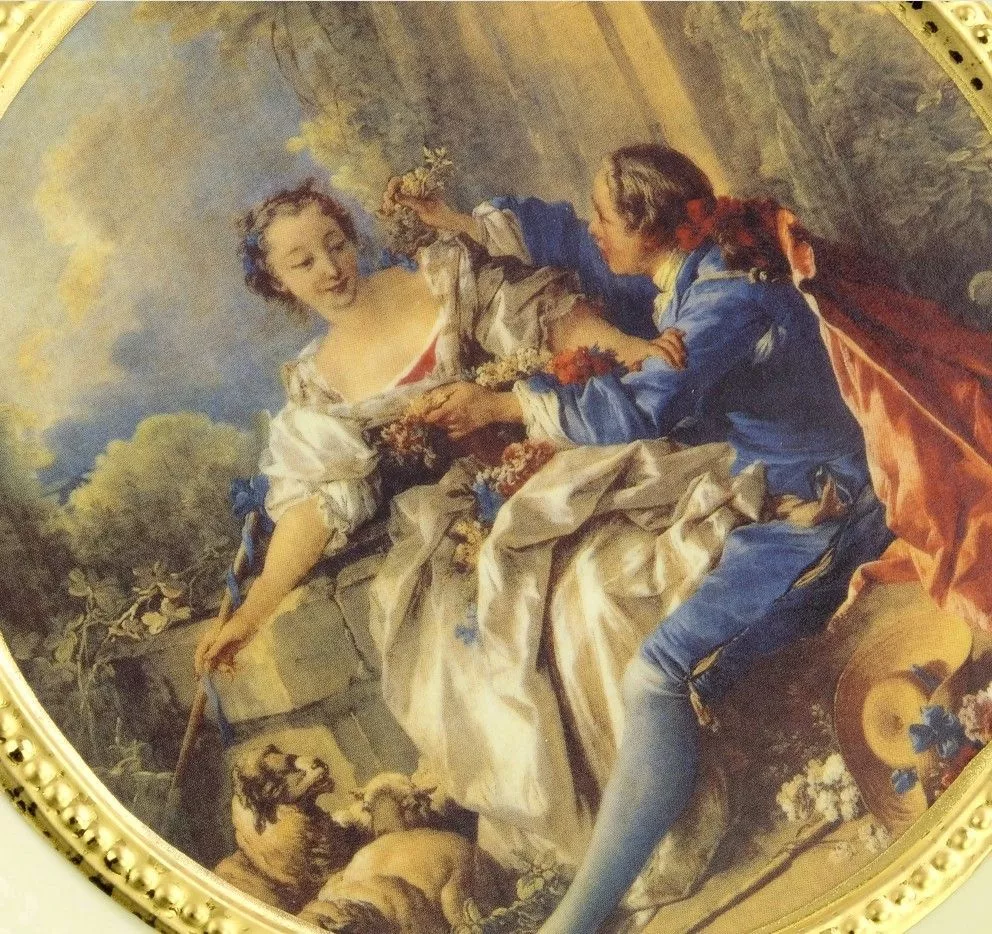 Тарелка с декором BAROQUE