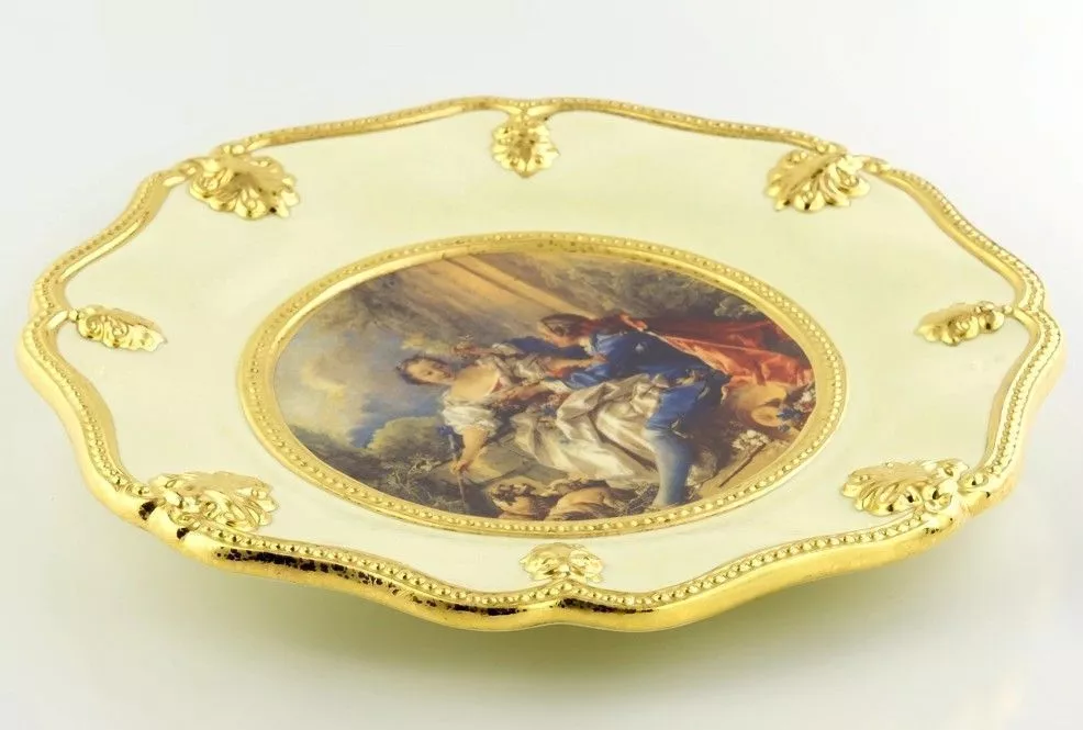 Тарелка с декором BAROQUE