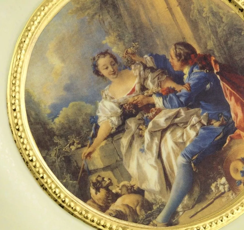 Тарелка с декором BAROQUE