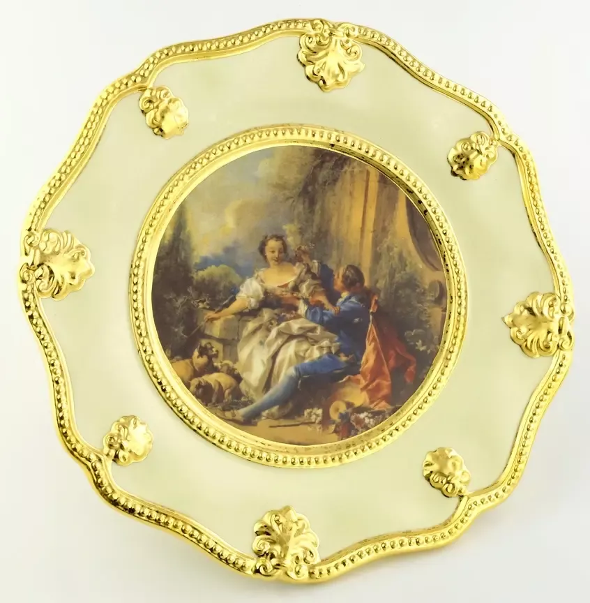 Тарелка с декором BAROQUE