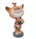 Фигурка Кошка с цветами