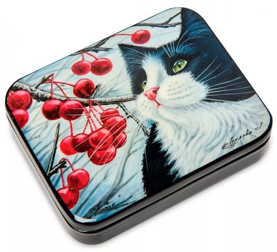 Шкатулка Котик Лидяева Л.