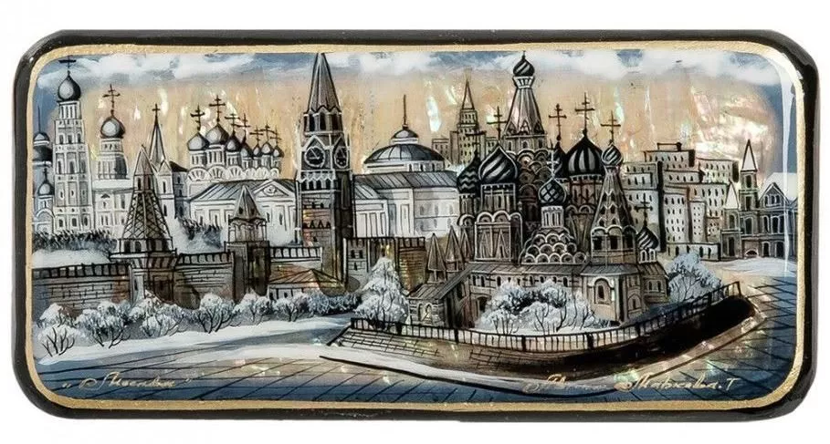 Шкатулка Москва исп. Маркова