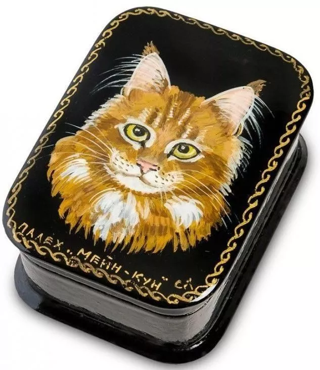 Шкатулка Кошка