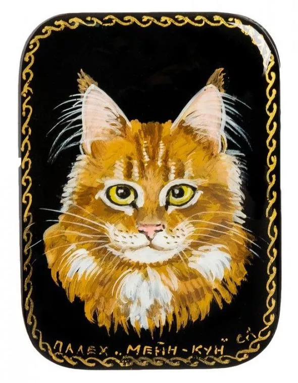 Шкатулка Кошка