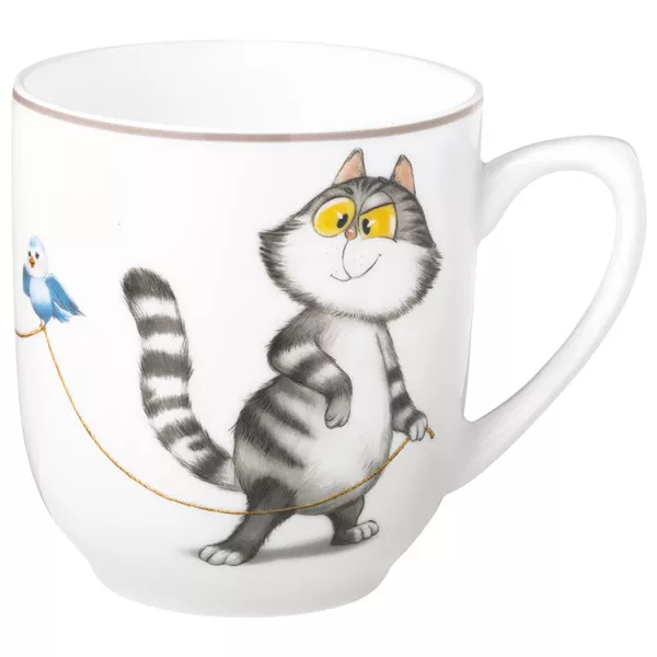 Кружка с котиком Счастье Есть