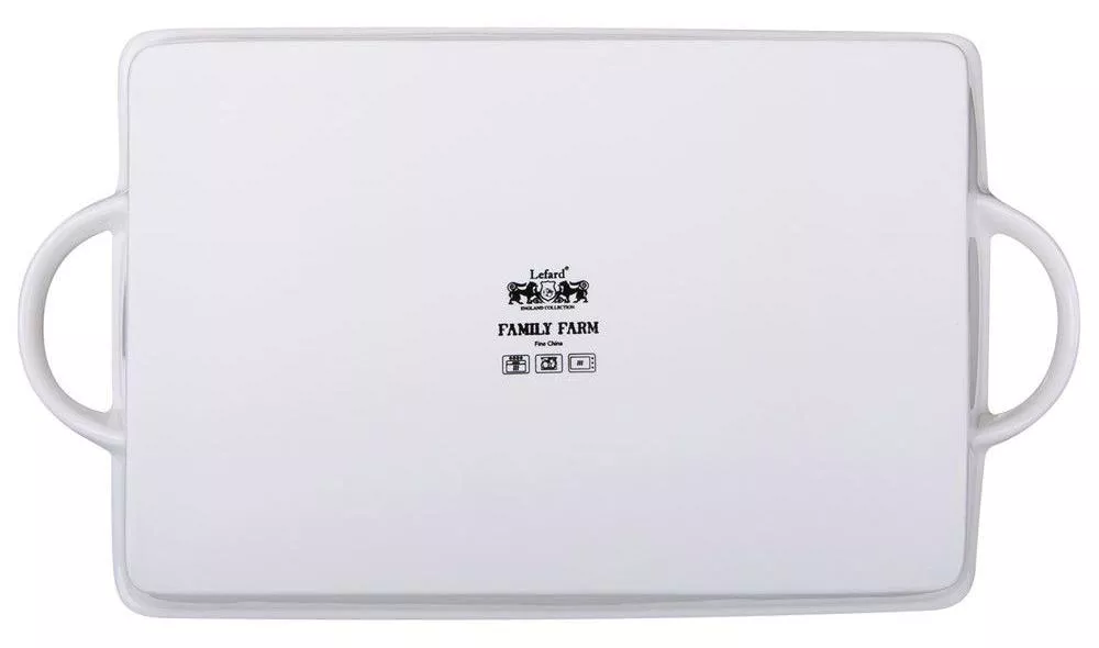 Блюдо с ручками Family Farm прямоугольное