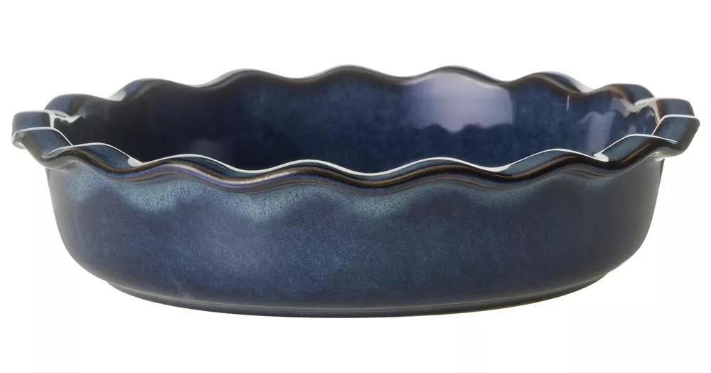 Форма для запекания круглая Reactive Blue