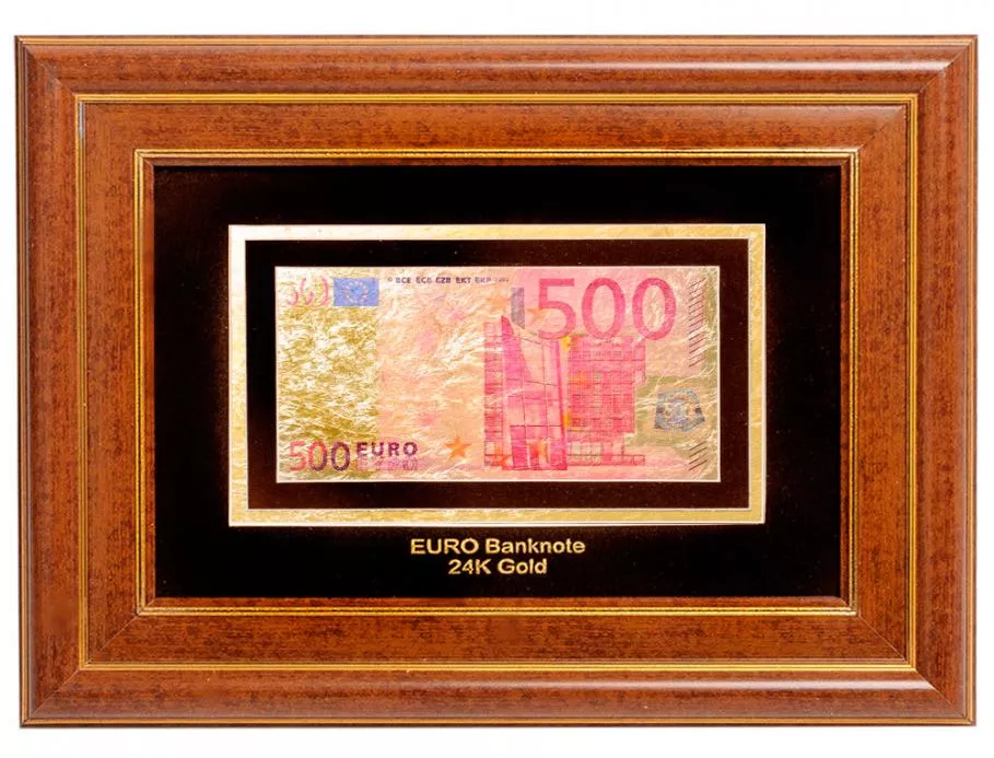 Панно Банкнота 500 EUR (евро) Евросоюз