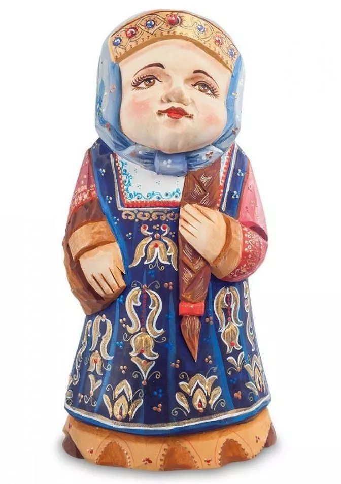 Фигурка резная Марфа (ручная работа)