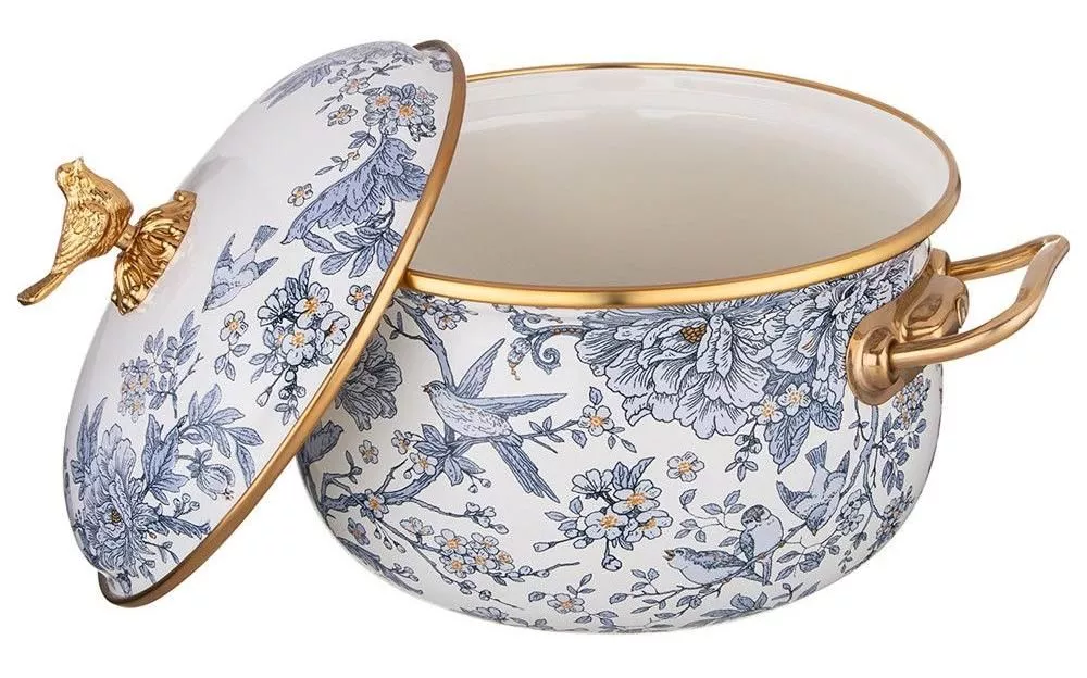 Набор кастрюль эмалированных Royal Garden blue