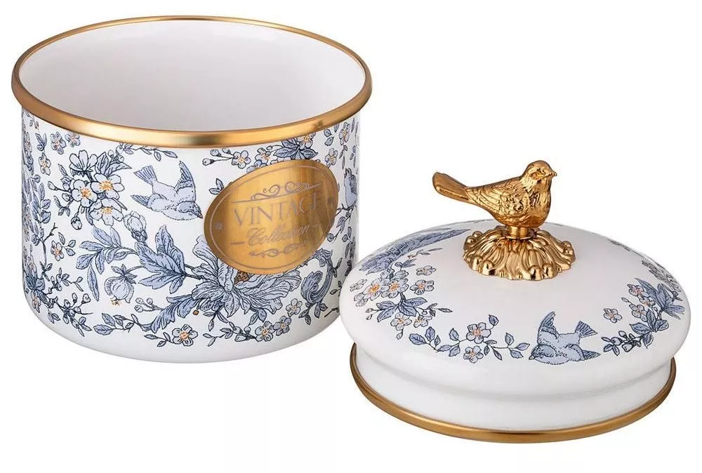 Банка для сыпучих продуктов Royal Garden blue
