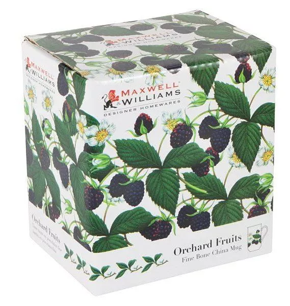 Чашка с блюдцем Ежевика Orchard Fruits