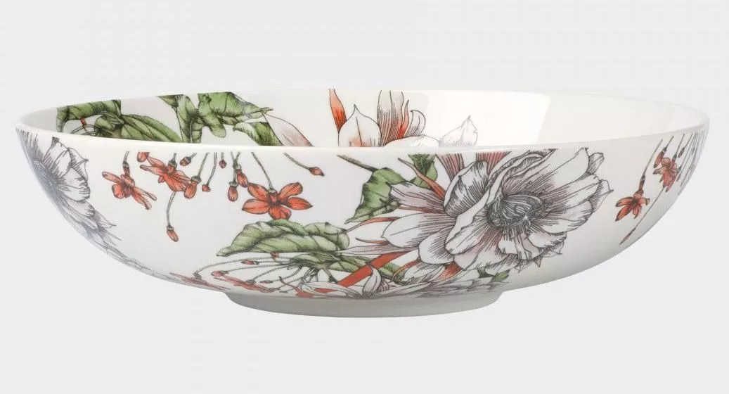 Салатник Тропические цветы Night Garden Flower 800 мл