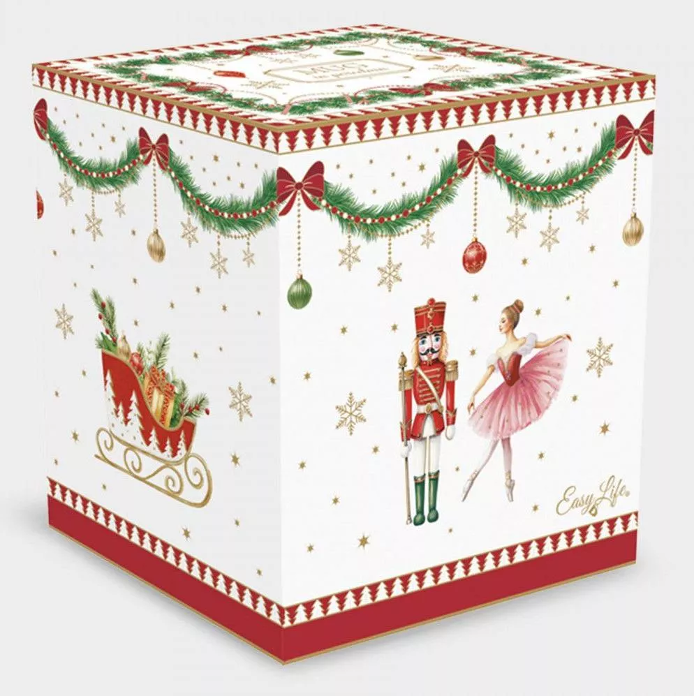 Кружка белая Щелкунчик и фея Magie de Noel