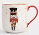 Кружка бело-красная большая Щелкунчик Nutcracker